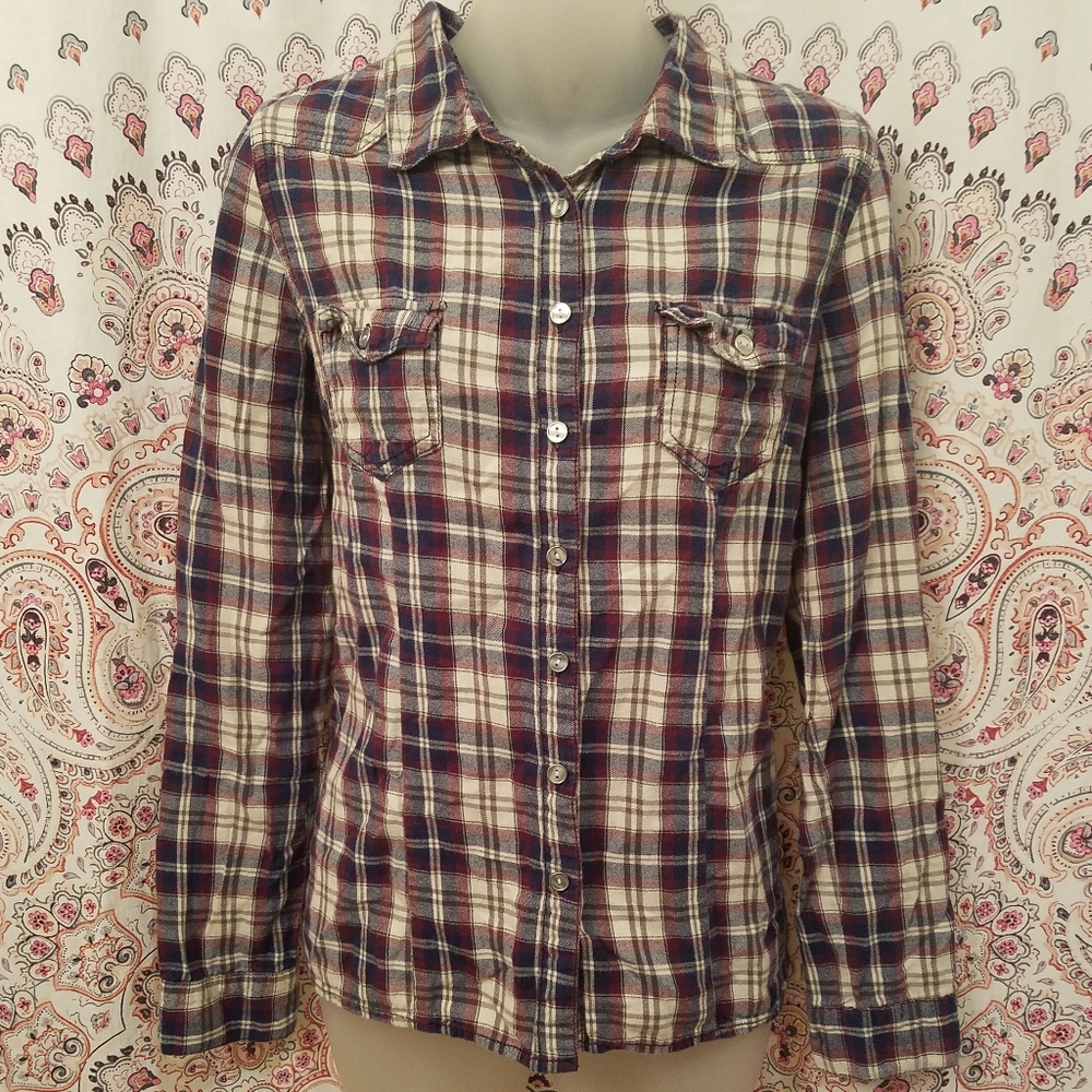 Plaid Flannel Shirt